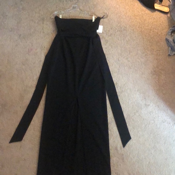 Strapless floor length formal dress - Picture 1 of 4